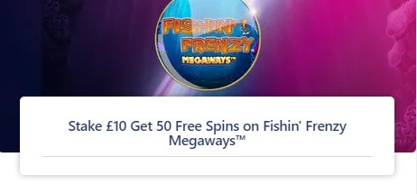 williamhill 50 Free Spins on Fishin’ Frenzy Megaways