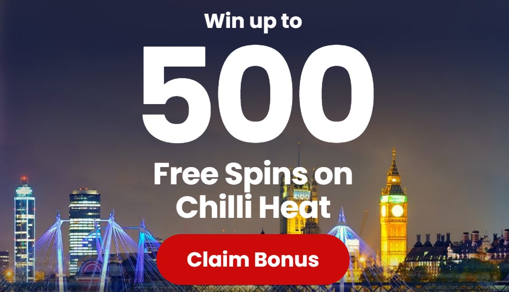Win British Casino 500 free spins