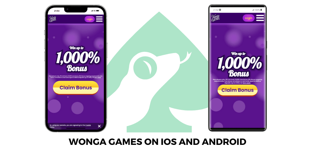 wonga games mobile casino