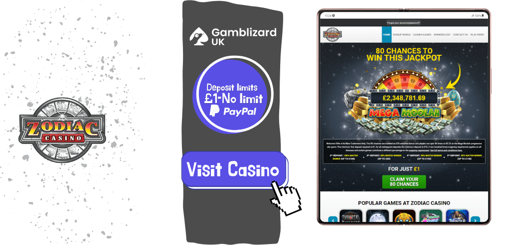 zodiac 1 deposit paypal casino